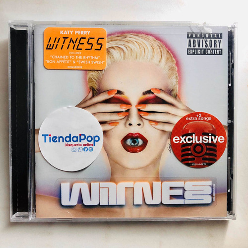 Katy Perry Witness Deluxe Target Limited Edition 17 Temas