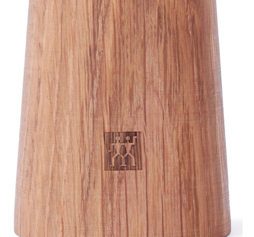 Imagem 4 de 8 de Saleiro Moedor De Sal Grosso Rustico 19cm Madeira - Zwilling