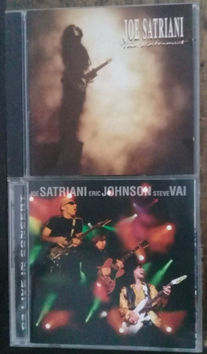 2x Cd (vg+) Joe Satriani G3 The Extremist / Live In Concert 