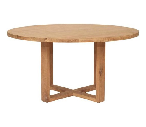 Mesa Redonda De Madera Teca Para Comedor 