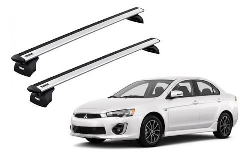 Barras Thule Mitsubishi Lancer Evo 08-18 Pf / Wingbar