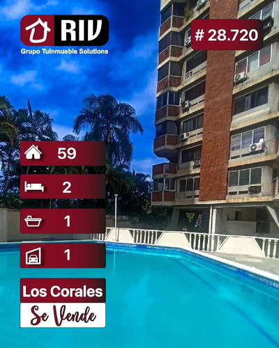 En Venta Apartamento Con Piscina Ubicado En Los Corales, Parroquia Caraballeda. Estado La Guaira