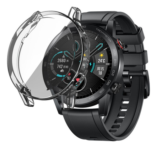Protector De Pantalla Tpu Watch Case 360, Funda Completa, Delgada Y Inteligente