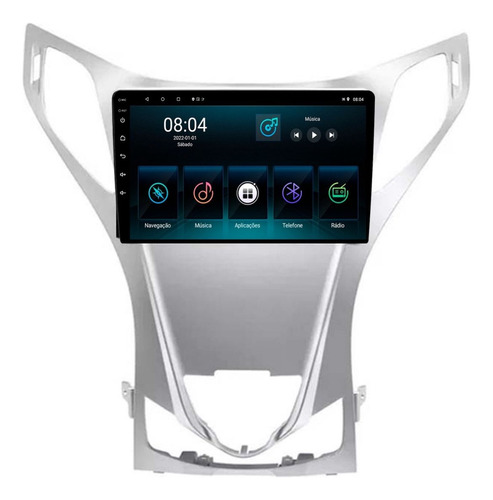 Multimídia Azera 2012 A 2014 Carplay/android Auto 9p