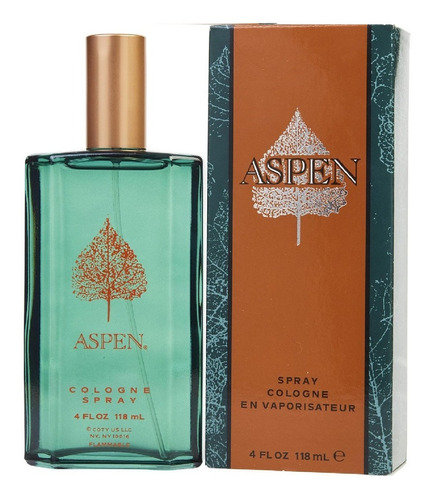 Aspen By Coty 118ml Totalmente Original, Nuevo!!!!