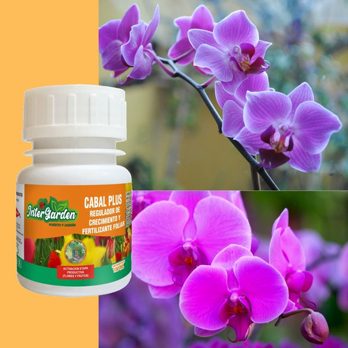 Cabal Plus 100 Ml Fertilizante Foliar Orquídeas Y Anturios
