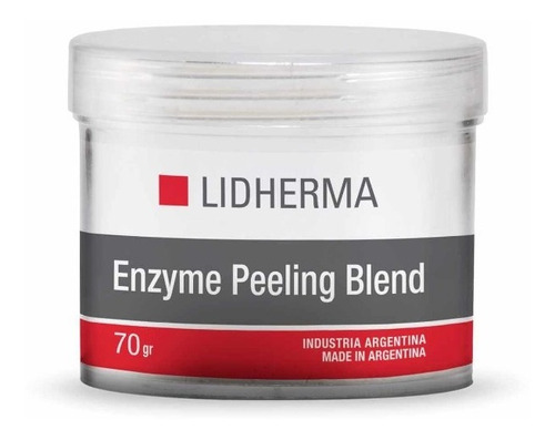 Lidherma Enzyme Peeling Blend Enzimatico Papaina Tipo de piel Seca,Sensible,Mixta,Normal,Grasa