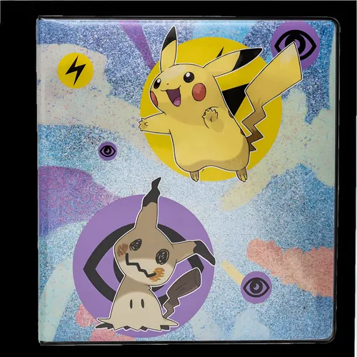Pasta Fichario Pokémon Tcg - Pikachu E Mimikyu - Ultra Pro