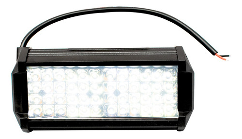 Par Faro Barra 48 Led Rectangular Bicolor Fija Estrobo Duall