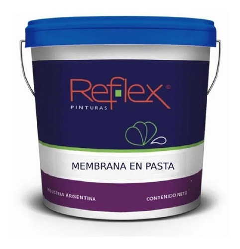 Membrana En Pasta Pintura  X 10ltrs Gris Impermeable Techos 