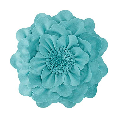 Funda De Almohada Decorativa De Flor 3d Hecha A Mano, F...