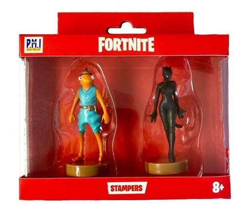 Fortnite Figuras Con Sello X2 For5215 - Fishstick & Lynx