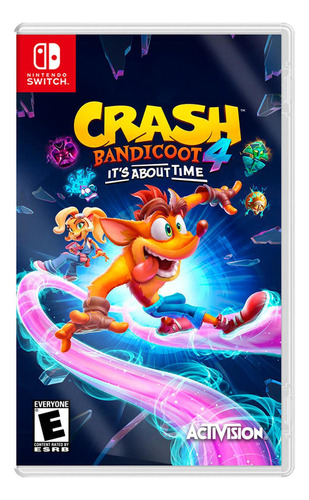 Crash Bandicoot 4: It’s About Time  Standard Edition Activision Nintendo Switch Físico