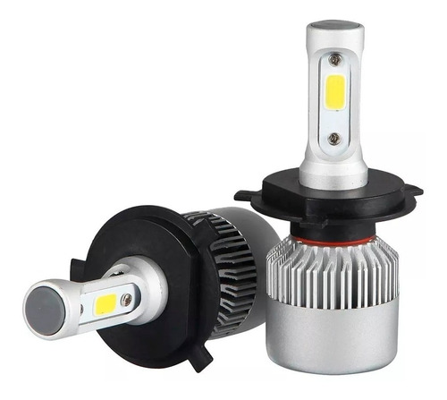 2 Luces Led Diamante 3 Caras 16000lm Altas Bajas Carro Moto