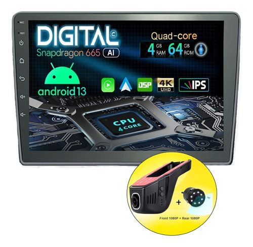 Radio Pantalla Android Citroen C3