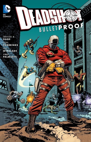 Deadshot Bulletproof Tpb - Dc Comics - Robot Negro