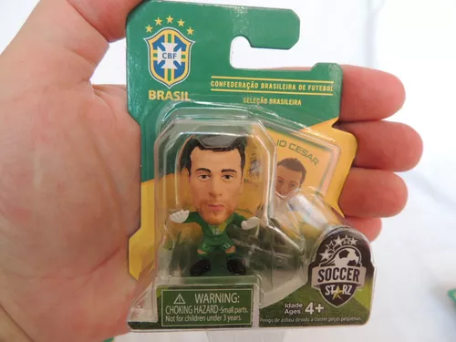 Brinquedo. Miniatura Soccer Starz. Seleção Brasileira