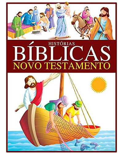 Libro Histórias Bíblicas Novo Testamento De Editora Online O