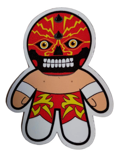 Imán Mephisto - 1 Pieza -  Lucha Libre Mexicana