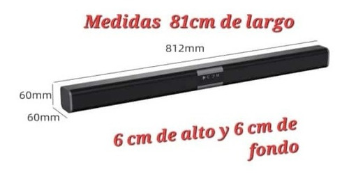 Home Theater 10w Barras De Sonido Tv Cable Y Wireless Bt V5,