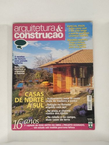 Revista Arquitetura E Construção - Reformar, Projetos,casa (Usado)
