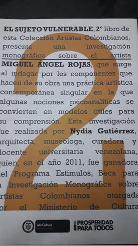 El Sujeto Vulnerable (monografico Sobre Miguel Angel Rojas)