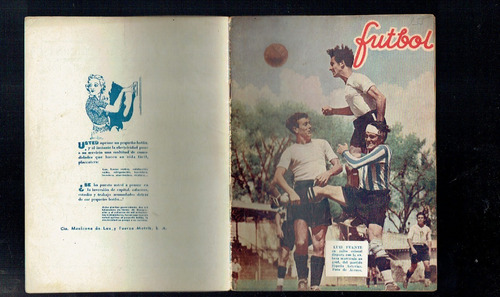Futbol Primera Revista De Futbol En Mexico # 155 Nov.1936
