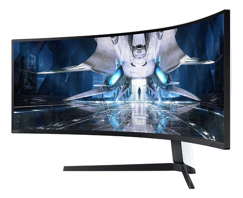 Monitor Gamer Samsung con pantalla de 49" 240Hz 127V y resolución DQHD