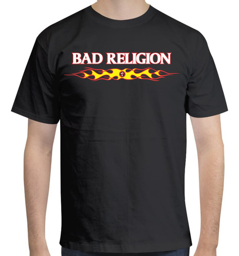 Playera Bad Religion - Logo - Bandas De Rock/metal