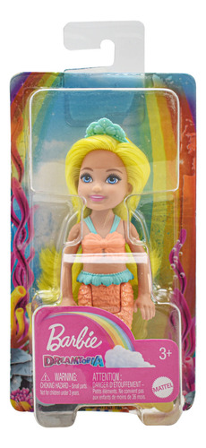 Barbie Dreamtopia Chelse Mini Sirena Mattel Cd