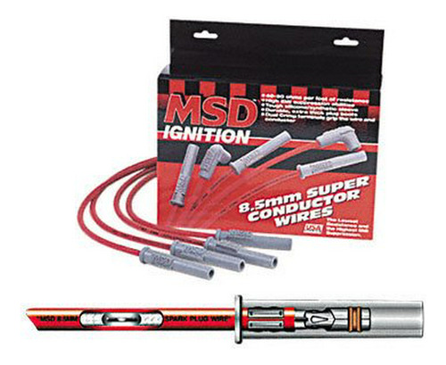 Cables De Bujía - Msd *******mm Super Conductor Spark Plug W