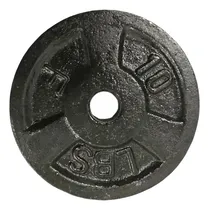 Comprar Disco Pesas 10lbs Mancuernas Y Barras Estandar Gimnasia Gym 