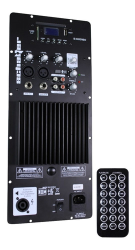 Modulo Amplificador Karaoke Rockolas Usb Sd Fm 5500 W Pmpo