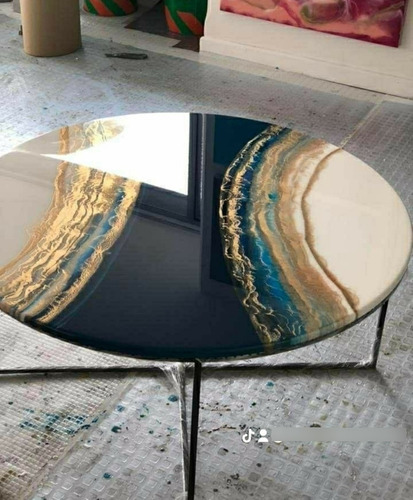 Imagen 5 de 10 de Porcelanato Liquido Resina Epoxica Pisos, Topes, Mesas