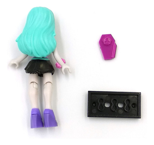 Monster High Twyla Mega Bloks Construx Mattel Skullection (Usado)