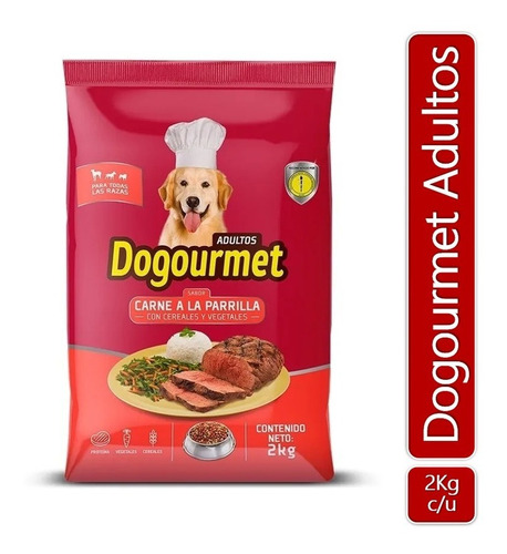 Alimento Para Perros Dogourmet Adultos 2kg 