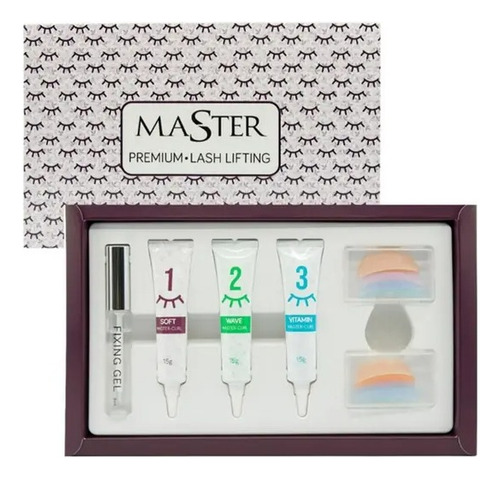 Kit Lash Lifting Cílios Master Premium Profissional C/anvisa