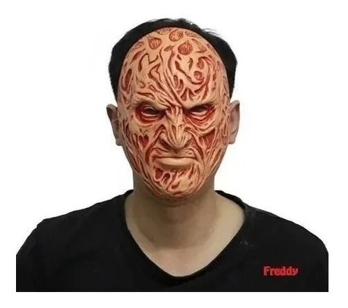 Mascara Freddy Krueger Latex Halloween Chirimbolos