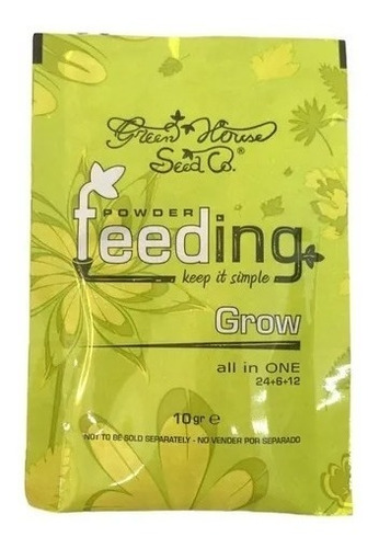 Powder Feeding Grow 10g (sobre) Green House