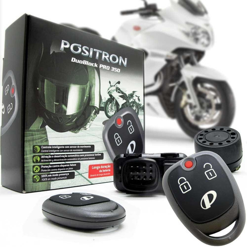 Alarme Pósitron Duoblock Pro G8 350 Para Moto