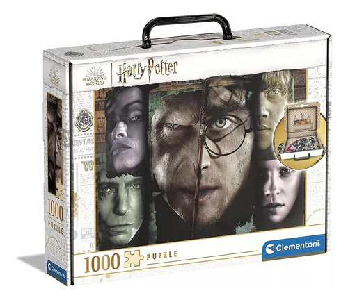 Rompecabezas Harry Potter Rostros (briefcase) 1000 Piezas