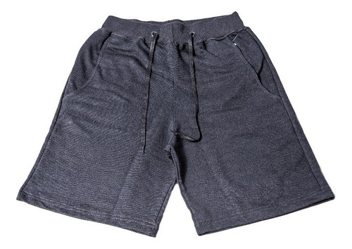 Bermuda De Moletom Moleton Kit C/ 3 Bermudas Bolso