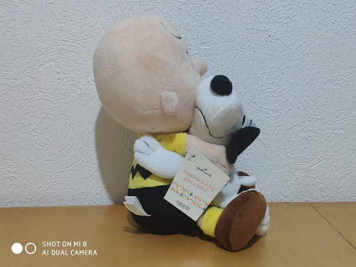 Charlie & Snoopy Abrazo Peanuts Original