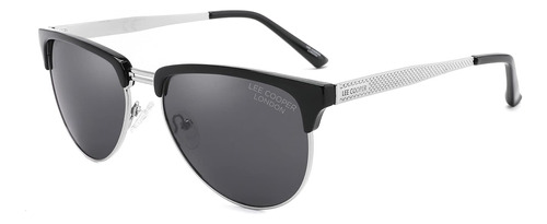 Lee Cooper Hombres Moda Gafas De Sol Polarizadas Lente Gris 