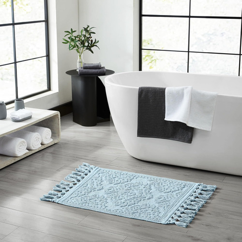 Jean Pierre - Ricardo Bath Mat, Alfombras De Baño Marginado,