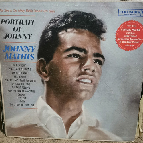 Disco Lp Johnny Mathis-portrait Of Johnny, Ps