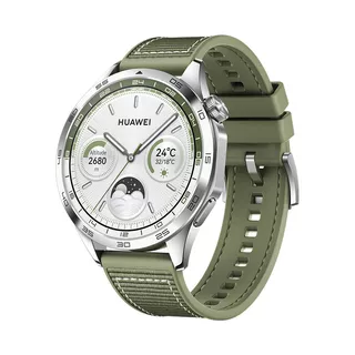 Smartwatch Reloj Inteligente Huawei Watch Gt 4 46mm Verde Bosque, hasta 14 días de batería, ayuda al cuidado de la salud