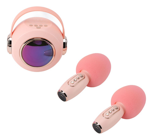 Micrófono Inalámbrico Portátil Con Altavoz De Karaoke