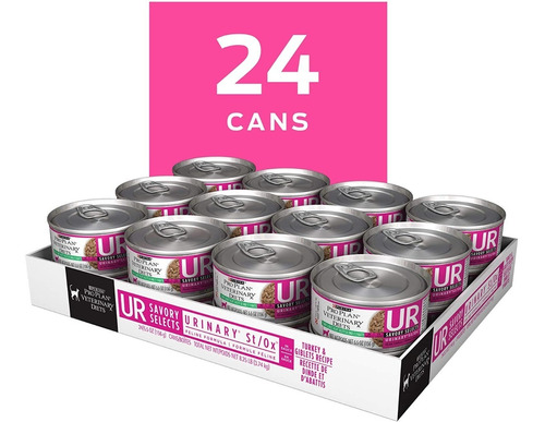 Pro Plan Ur Urinary Feline Ox/st (24 Latas 156gr.)