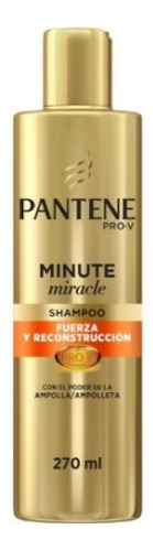 Shampoo Pantene Miracle Fuerza & Reconstrucción 270ml